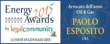 Energy Awards by Legalcommunity - Edizione 2015