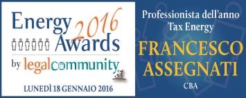 Energy Awards by Legalcommunity 2016